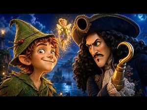 Peter Pan & Tinker Bell vs Captain Hook 🏴‍☠️ | Full Animated Movie