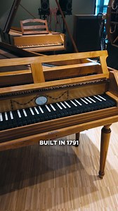 Why did Mozart’s music sound the way it did? 🎹 Meet the 1791 Dulcken Piano Forte – the instrument that changed everything. The next evolution in keyboard instruments from the Baroque-era harpsichord, the piano forte was the first to allow dynamic control. The name “piano forte” literally means "soft loud," and its quick, light action directly shaped the music of Mozart's time. See more rare treasures in our collection at Studio Bell, home of the National Music Centre. Plan your visit and explor