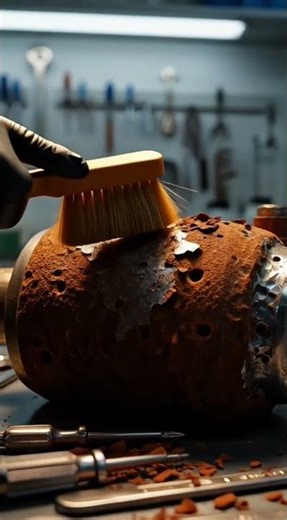 Rusty Wrench Restoration 🔧 Satisfying Rust Removal#rustremoval #restoration #satisfying#shorts#viral