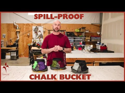 KiloJoule Chalk Bucket – The World’s Only Spill-Proof Chalk Bag