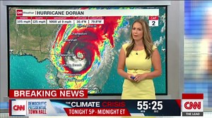 Hurricane Dorian gaining speed as it closes in on Carolinas