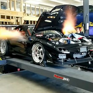 Mazzei Formula 4 Rotor TURBO Mazda RX7 Dyno Pull 1000RWHP owner: David Zachary Mazzei @mazzei_formula #TURBOKING | TURBO KING