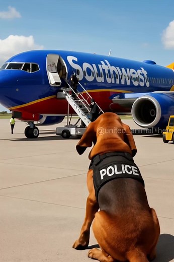 K9 Unit Discovers Bomb Threat on Airplane
