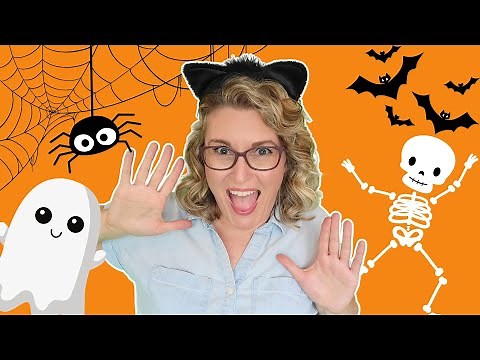 Fun Halloween Songs & Rhymes for Kids: Dance & Sing Along with Miss Caitlin! 🕷️