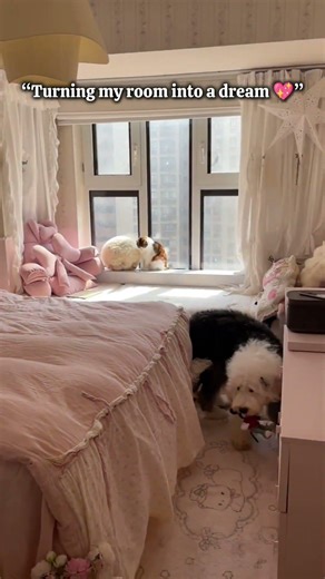 ✨ Dreamy Girly Bedroom Makeover 💖 Cozy Aesthetic Room Transformation | Small Room Decor Ideas