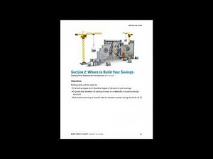 FDIC Money Smart for Adults Train-The-Trainer on Module 5: Your Savings