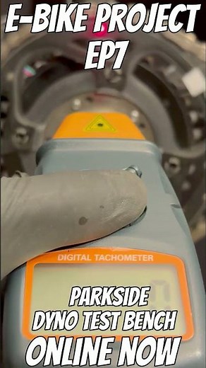 Dyno test bench LIDL Parkside! Can my Mid Drive Motor Handle the Road Test? 🔥⚡ EP7 #diy torque meter