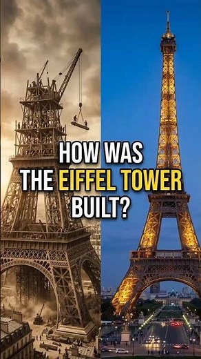 The Eiffel Tower: How Was It Built in Just 2 Years? 🗼 #History #Paris