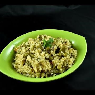 weight loss diet - broken wheat pulao | weight loss recipes | daliya pulao recipe
