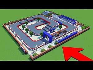 How to Build a Go Kart Track In Minecraft | Step By Step Tutorial 🏎️🏁🏆