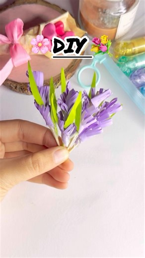✨DIY🎀🪻LAVENDER👀BOUQUET💐#viral#art#trending#diy#subscribe#shorts#mini#lavender#bouquet#mustwatch
