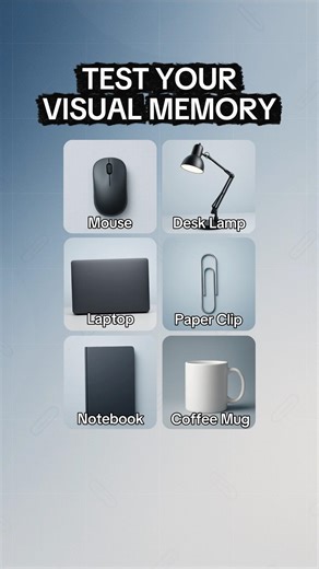 Quick Memory Test pt 112 #brainlearning #memorytest #mindbendingquiz #puzzle #memorygames