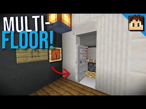 The MULTI-FLOOR Item Frame Elevator V2! [Minecraft Bedrock Tutorial]
