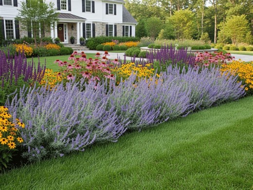 38 Perennial Perovskia 'blue Jean Baby' Russian Sage Bulk Landscape Plants Flowers - Etsy