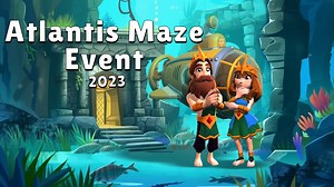 The Atlantis Maze Event has just started! 🏰🌊 Join us on a journey to the sunken city of Atlantis. Explore ancient ruins, discover hidden treasures, and unravel the mysteries of the deep sea. The adventure awaits! 💫 ℹ️ Learn more about the event details, rewards, and more exciting surprises. Check out the video below! ⬇️ Play Sunrise Village now: https://innogam.es/PlaySVEvent_FBVid! | Sunrise Village