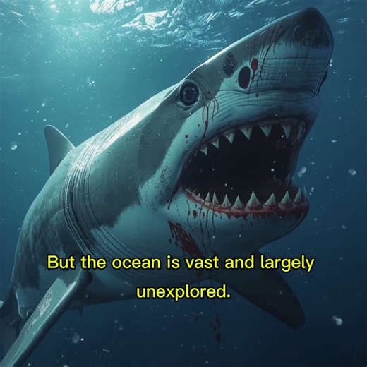 Is the Megalodon still alive? 🦈 🌊 #shorts #scary