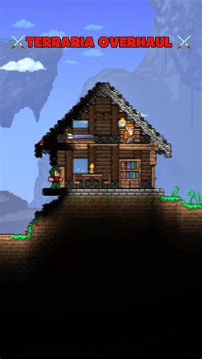 ⚔️ TERRARIA VANILLA v.s TERRARIA OVERHAUL⚔️ #terraria #mods #overhaul #juegos