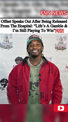 Offset Drops Motivational Message After Leaving Hospital: “Life’s A Gamble”