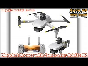 Review Bingchat Drones with Camera for Adults 4K - AMZ World