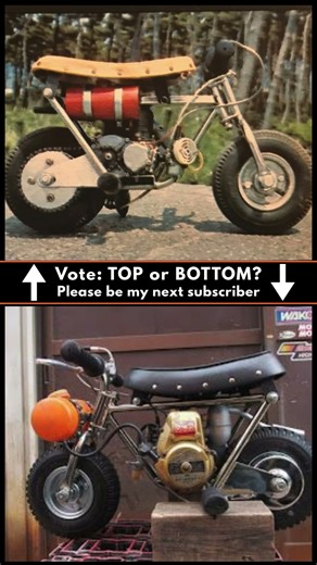 🛵 Vote TOP or BOTTOM? Battle of the Vintage Micro Mini Bikes 🏍️