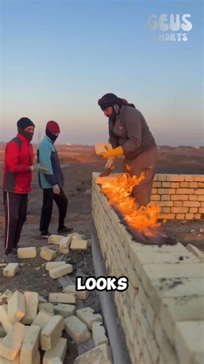 Why Do Builders Use Fire When Building Houses? 😨