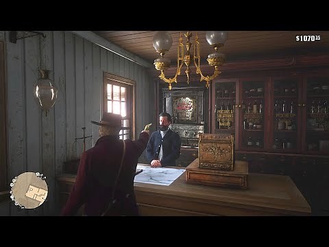 RDR2 - Here's How Veterans Rob Doctor Valentine's Secret Room Without Killing and Bounty