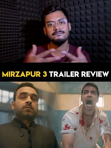 982K views · 10K reactions | Mirzapur 3 Trailer Review...