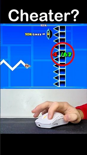 Impossible WALL CHALLENGE vs Cheater! #shorts