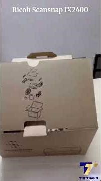 Unboxing the Ricoh ix2400 scanner