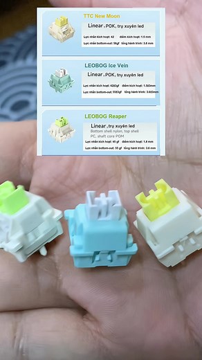 Aula F75 Switch Types Explained: Leobog Reaper vs. Ice Vein