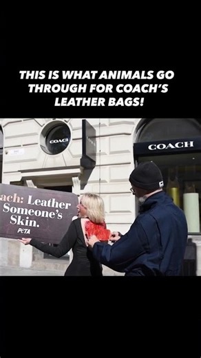 PETA Founder Stages SHOCKING Skinning Outside Coach 😳