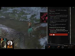 Disco Elysium: Cop of the Apocalypse thought. HALF LIGHT speaking in Ancient Greek