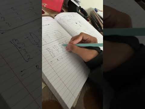 How to find adjoint easy trick 12 class📈