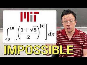 This MIT Integration Bee Integral Looks Devastating