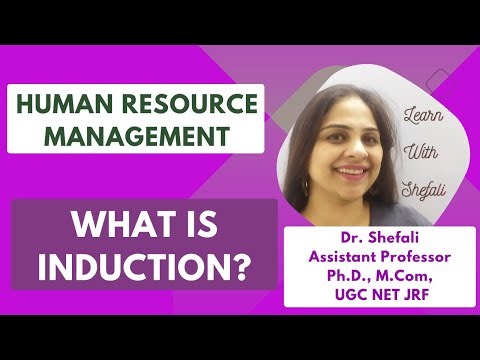 What Is INDUCTION in Human Resource Management? I Human Resource Management