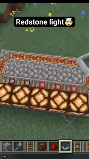 Minecraft Redstone automatic 🤯 light #minecraft #viral