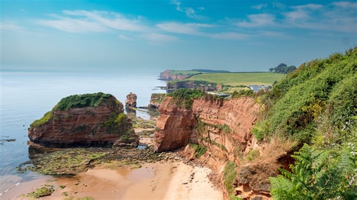 One of England's most secluded beaches is one you can only reach by tunnel