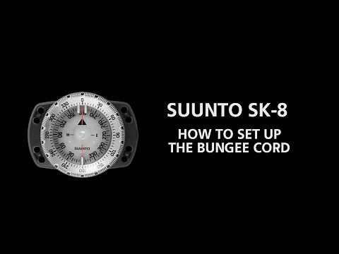 Suunto SK-8 - How to set up the bungee cord