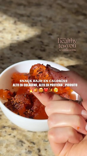 Lorena M Treviño Siller Nutriologa | Uno de mi snacks favoritos por qué es bajo en calorías , alto en proteína alto en colágeno y picosito Necesitas: Gelatina yo use de... | Instagram