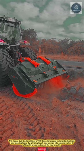 Beast & Effortless: TMC Cancela Forestry Mulcher for Rapid Land Clearing and Soil Prep