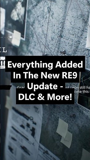 Everything Added In The New RE9 Update - DLC & More! #re9 #residentevilrequiem #residentevil9