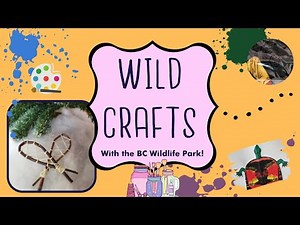 Make Miniature Snowshoes! Wild Crafts with the Wildlife Park