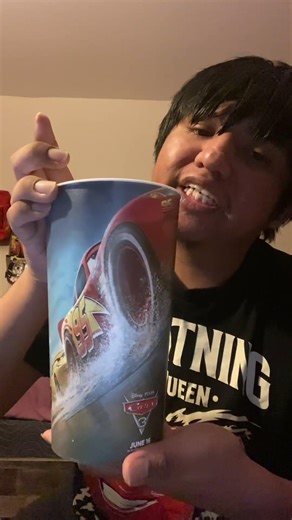 Here’s another of ASMR but this time it’s me showing you all Cars 3 cup & I’m even drinking water😉