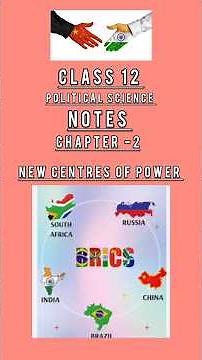 Class 12 Political Science Notes | Quick Revision + Important Questions