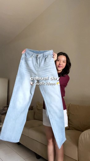 New High Waist Blue Jeans Outfit