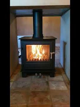 Clock Blithfield DS - 8.5 to 14kw Double Sided Wood Burning & Multi Fuel Stove - Natural Heating