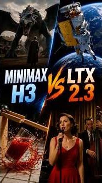 Minimax H3 vs LTX 2.3