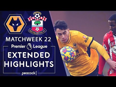 Wolves v. Southampton | PREMIER LEAGUE HIGHLIGHTS | 1/15/2022 | NBC Sports
