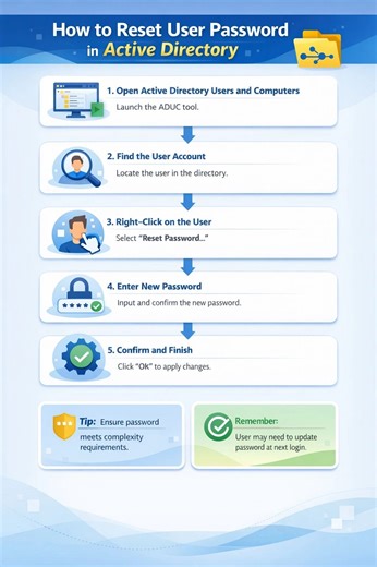 Reset Active Directory User Password GUI or Command Line | Nitin Rai posted on the topic | LinkedIn