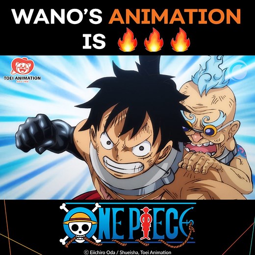 14M views · 256K reactions | Wano's Animation is  | Crunchyroll | Facebook
